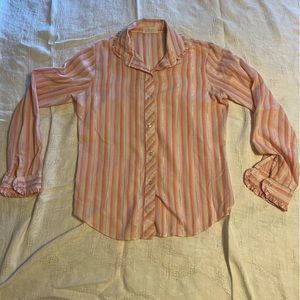 Vintage Pinstripe Blouse